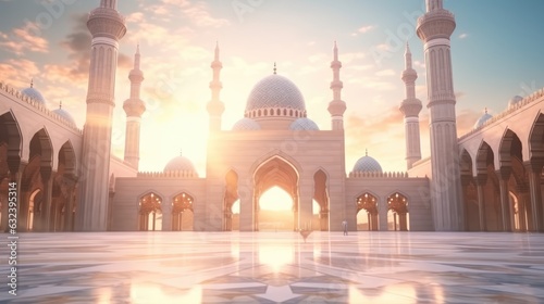 Grand Mosque view, eid mubarak, ramadan kareem, jumma mubarak