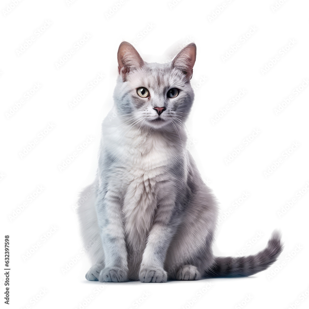 Australian Mist Cat , Isolated On Transparent, PNG, HD