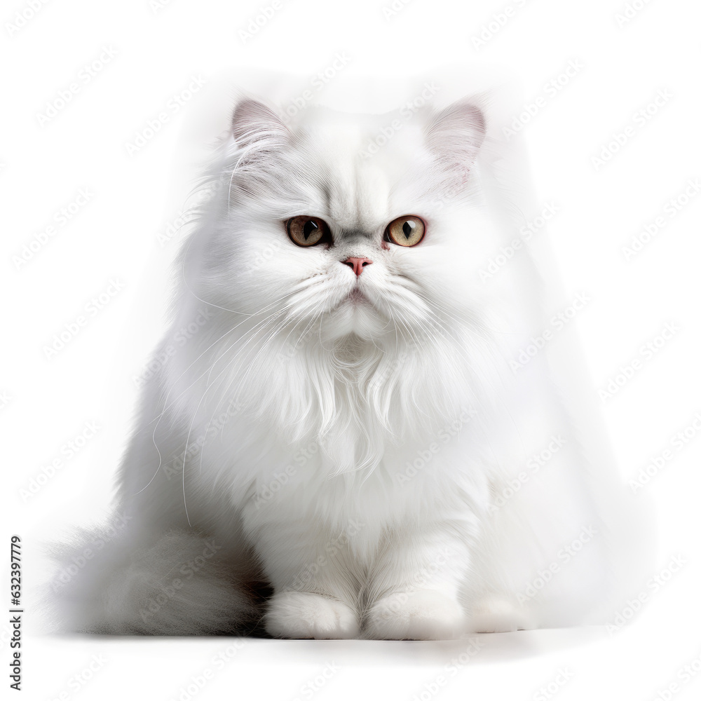 Persian Cat  , Isolated On Transparent, PNG, HD