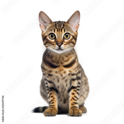 Pixie bob Cat , Isolated On Transparent, PNG, HD