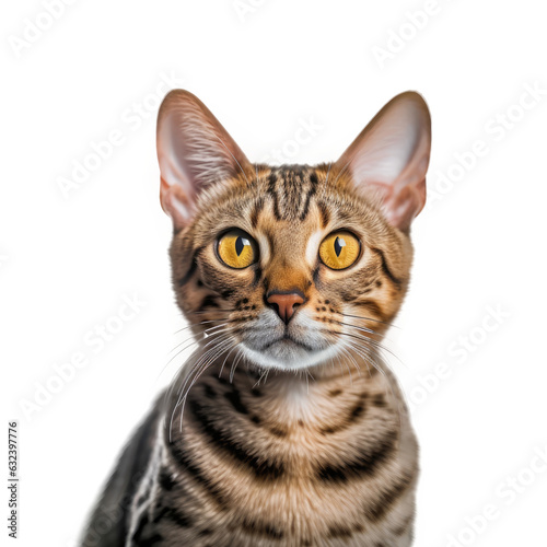 Ocicat , Isolated On Transparent, PNG, HD
