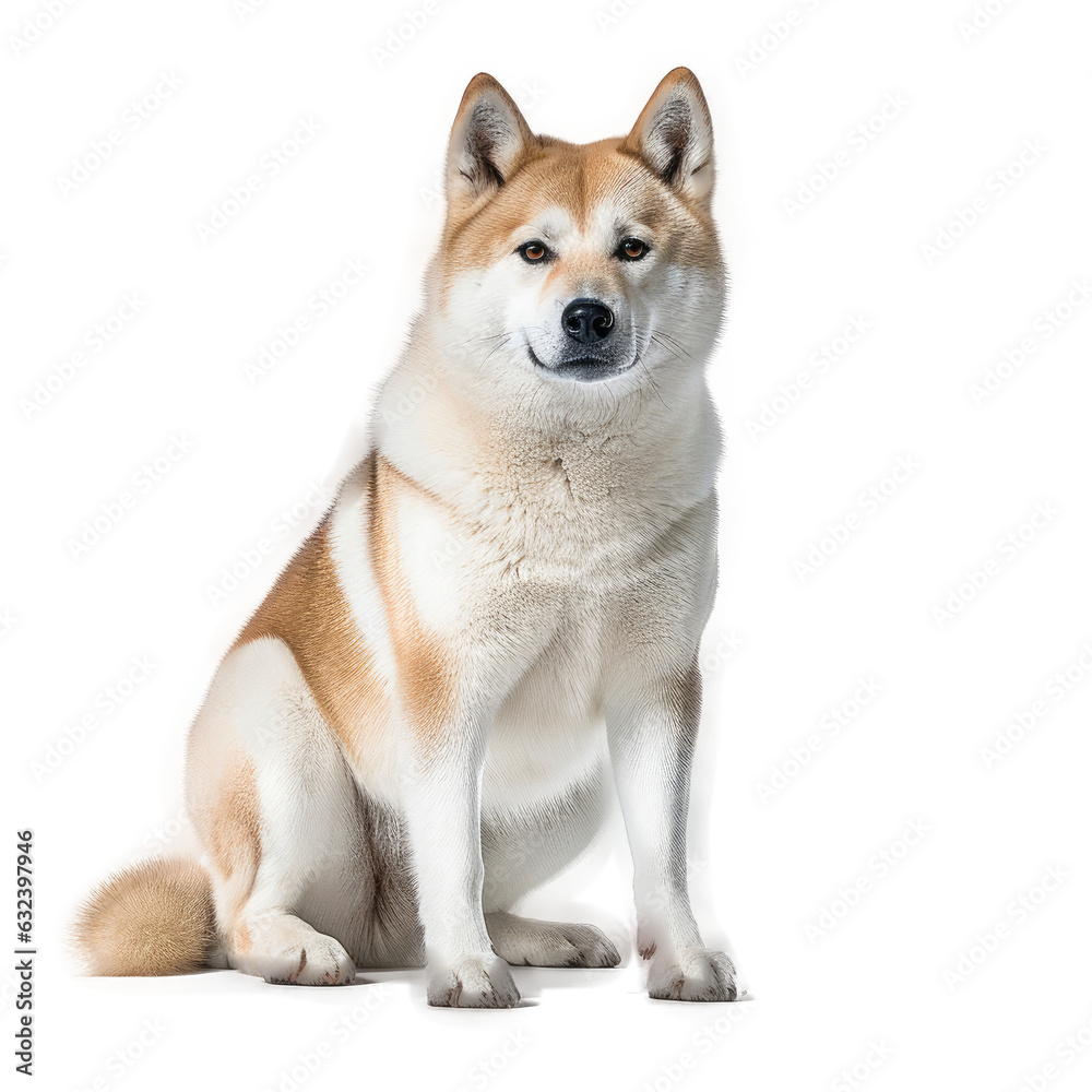 Akita Inu  , Isolated On Transparent, PNG, HD