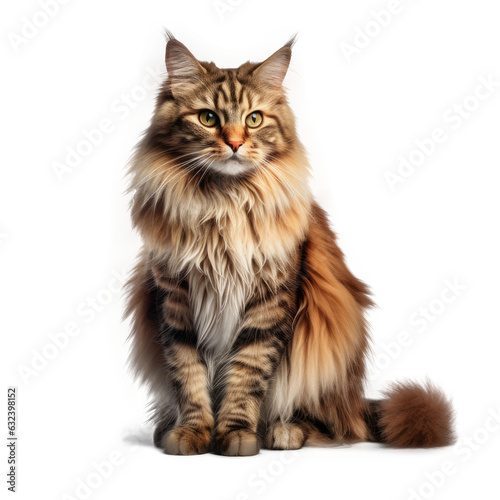 LaPerm Cat , Isolated On Transparent, PNG, HD