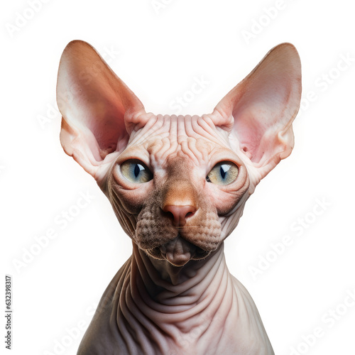 Sphynx Cat , Isolated On Transparent, PNG, HD © ACE STEEL D