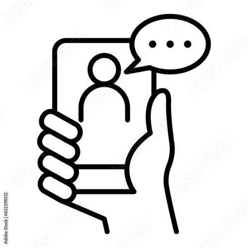 Video call icon