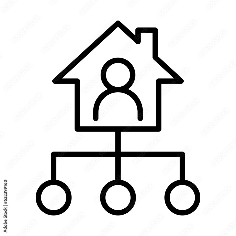 Work from home icon Work from home icon