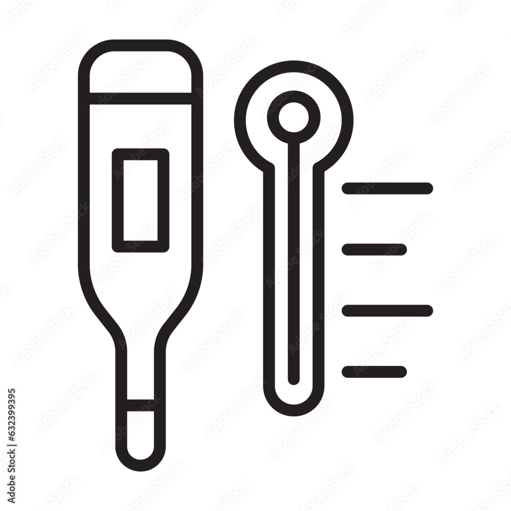 Thermometer icon Thermometer icon