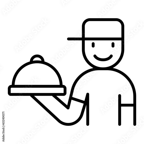 Food delivery icon