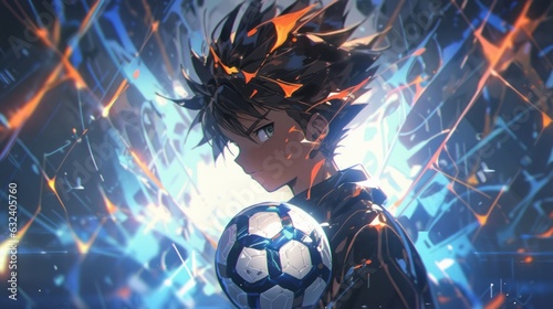 サッカー男子,Generative AI AI画像