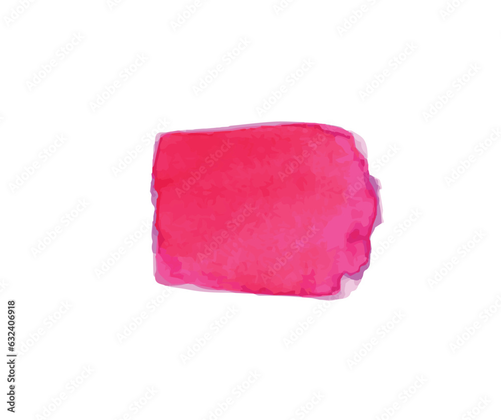 Fototapeta premium red watercolour brush stroke