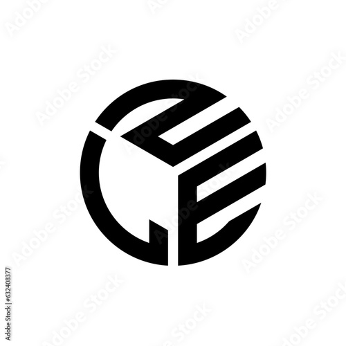ZLE letter logo design on white background. ZLE creative initials letter logo concept. ZLE letter design.
