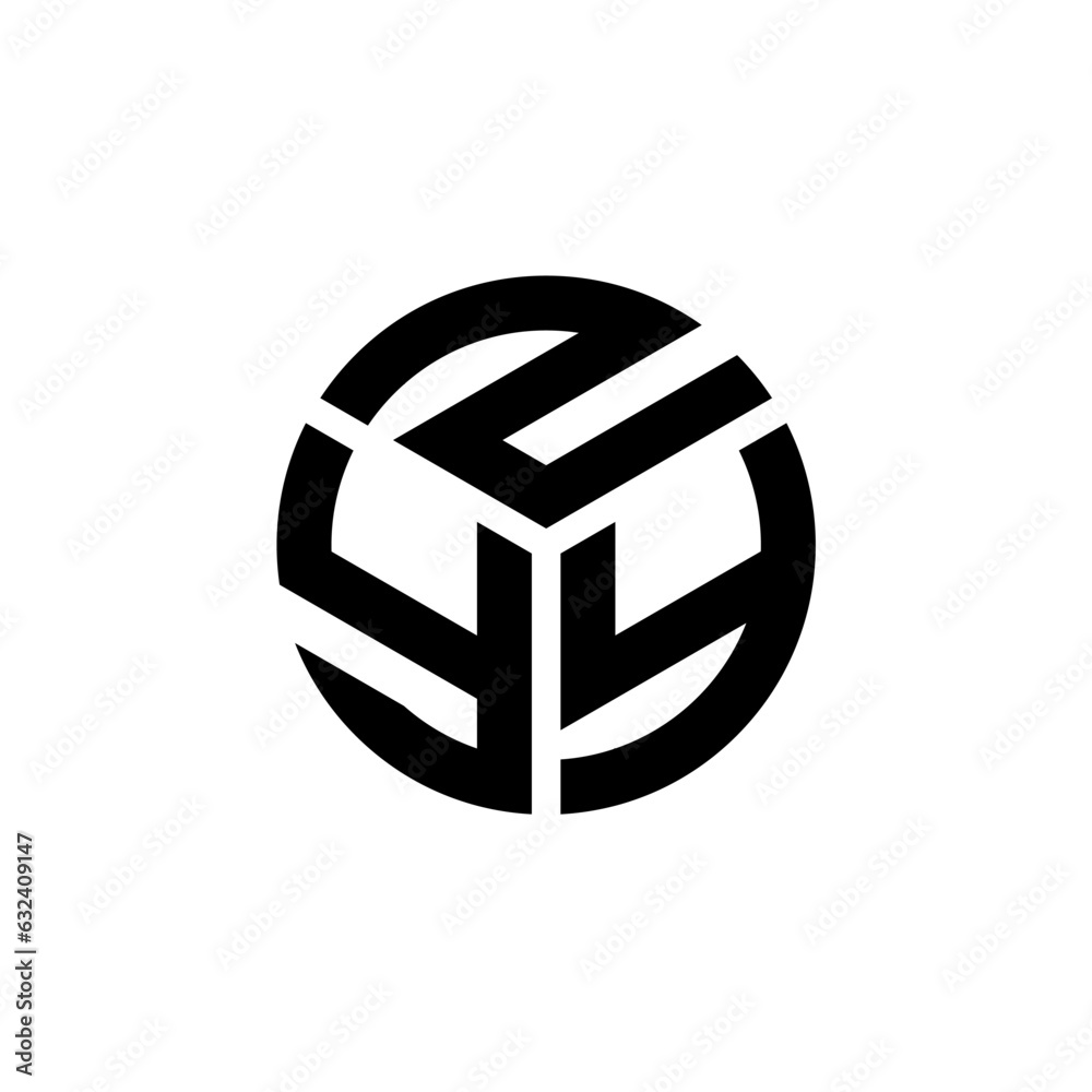 ZYY letter logo design on white background. ZYY creative initials letter logo concept. ZYY letter design.
ZYY letter logo design on white background. ZYY creative initials letter logo concept. ZYY letter design.