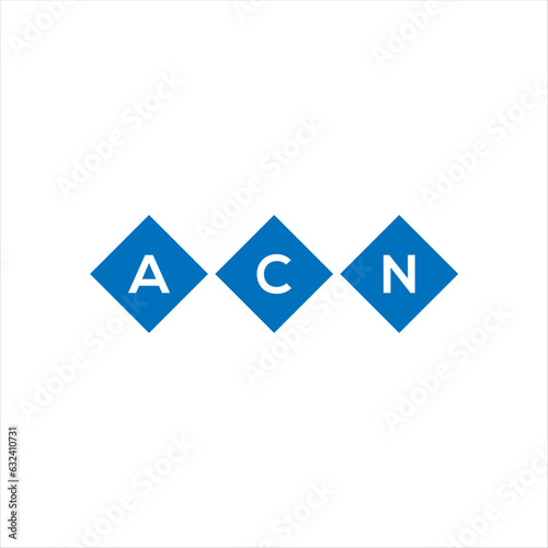 ACN letter logo design on white background. ACN creative initials letter logo concept. ACN letter design.
