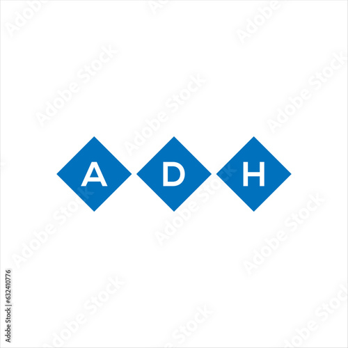 Free Download ADH letter logo design on white background. ADH creative initials letter logo concept. ADH letter design.
 - GFXLoad