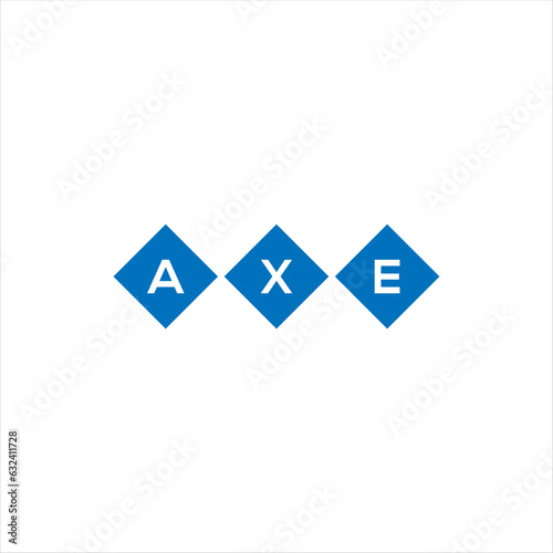 AXE letter logo design on white background. AXE creative initials letter logo concept. AXE letter design. 