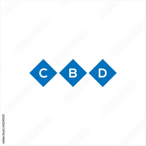 Fototapeta Naklejka Na Ścianę i Meble -  CBD letter technology logo design on white background. CBD creative initials letter IT logo concept. CBD setting shape design
