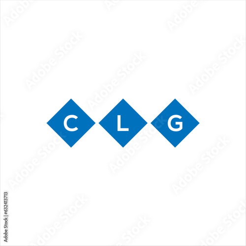 Fototapeta Naklejka Na Ścianę i Meble -  CLG letter technology logo design on white background. CLG creative initials letter IT logo concept. CLG setting shape design
