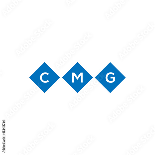 Fototapeta Naklejka Na Ścianę i Meble -  CMG letter technology logo design on white background. CMG creative initials letter IT logo concept. CMG setting shape design
