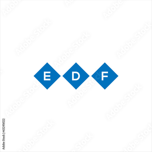 Free Download EDF letter technology logo design on white background. EDF creative initials letter IT logo concept. EDF setting shape design
 - GFXLoad