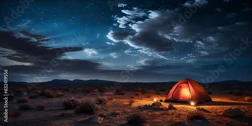 tent in the mountains, white tent under blue sky during night time