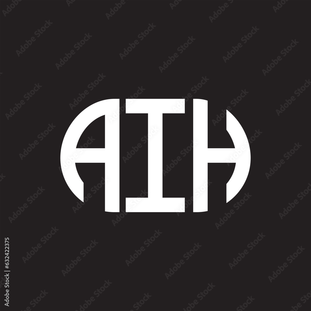 AIH letter technology logo design on black background. AIH creative initials letter IT logo concept. AIH setting shape design
AIH letter technology logo design on black background. AIH creative initials letter IT logo concept. AIH setting shape design
