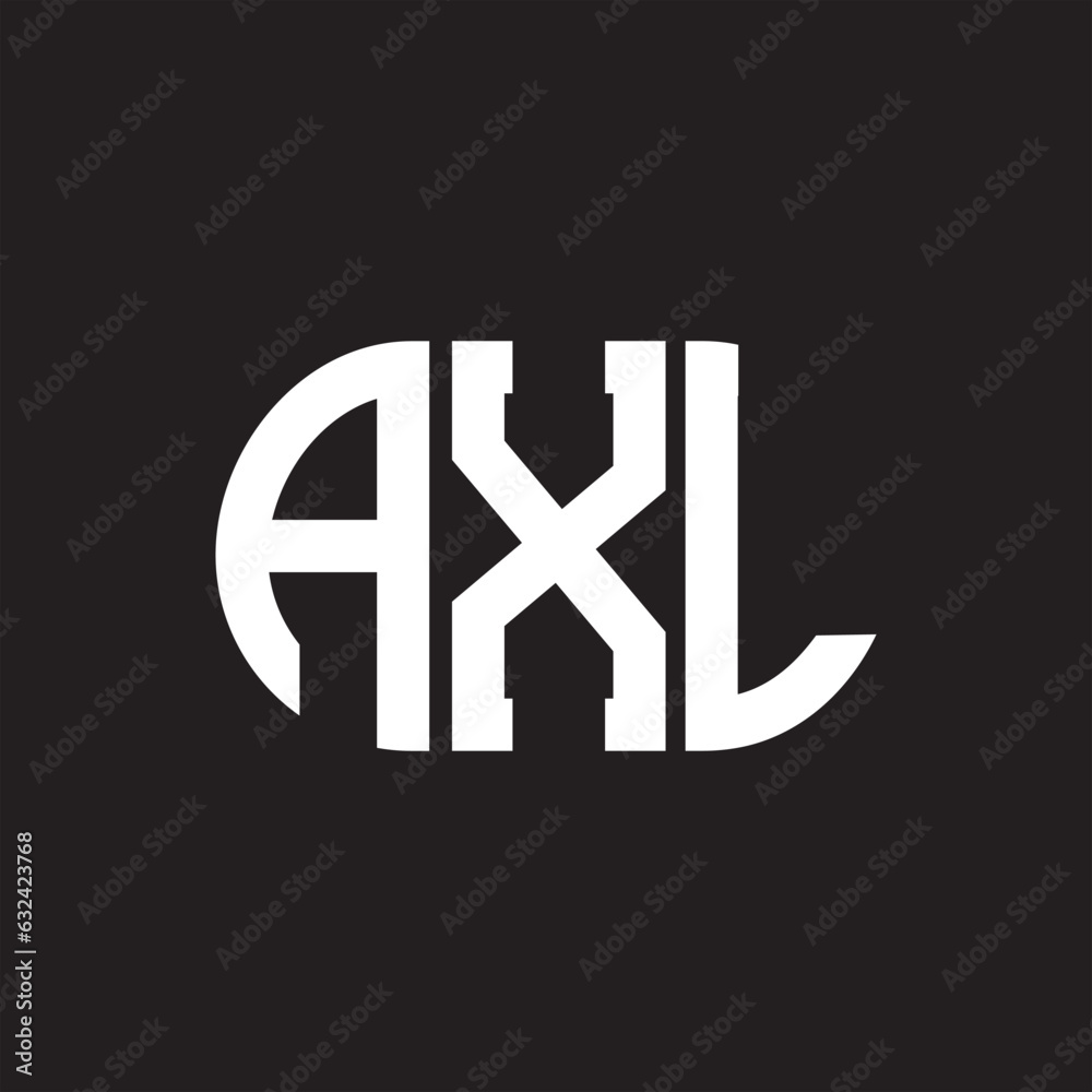 AXL letter logo design on black background. AXL creative initials letter logo concept. AXL letter design.
AXL letter logo design on black background. AXL creative initials letter logo concept. AXL letter design.