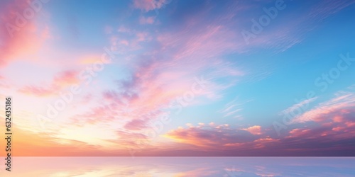 Art abstract beautiful summer sky background new day sunrise  Generative AI