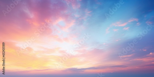 Art abstract beautiful summer sky background new day sunrise, Generative AI © Colorful Graphics