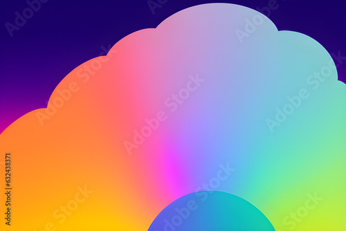 Fototapeta Naklejka Na Ścianę i Meble -  Abstract Blurred colorful gradient background. Beautiful backdrop. Vector illustration for your graphic design, banner, poster, card or wallpaper, theme 