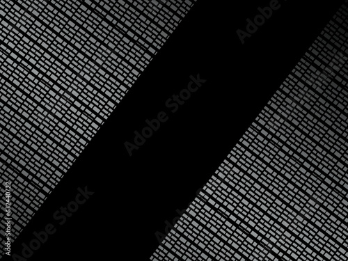 Black metal texture steel background. Perforated metal sheet.