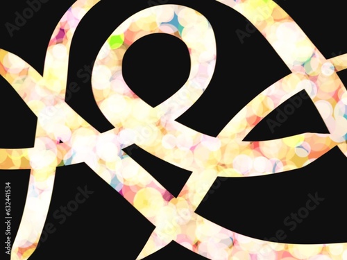 symbol made of splashes