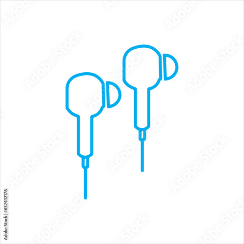 headphones icon vector illustration symbol