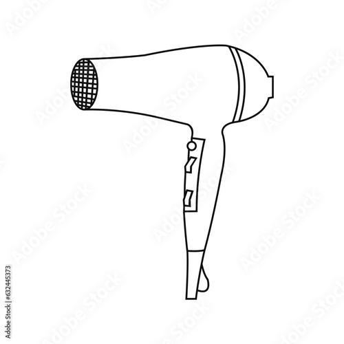 hair dryer icon vector design.