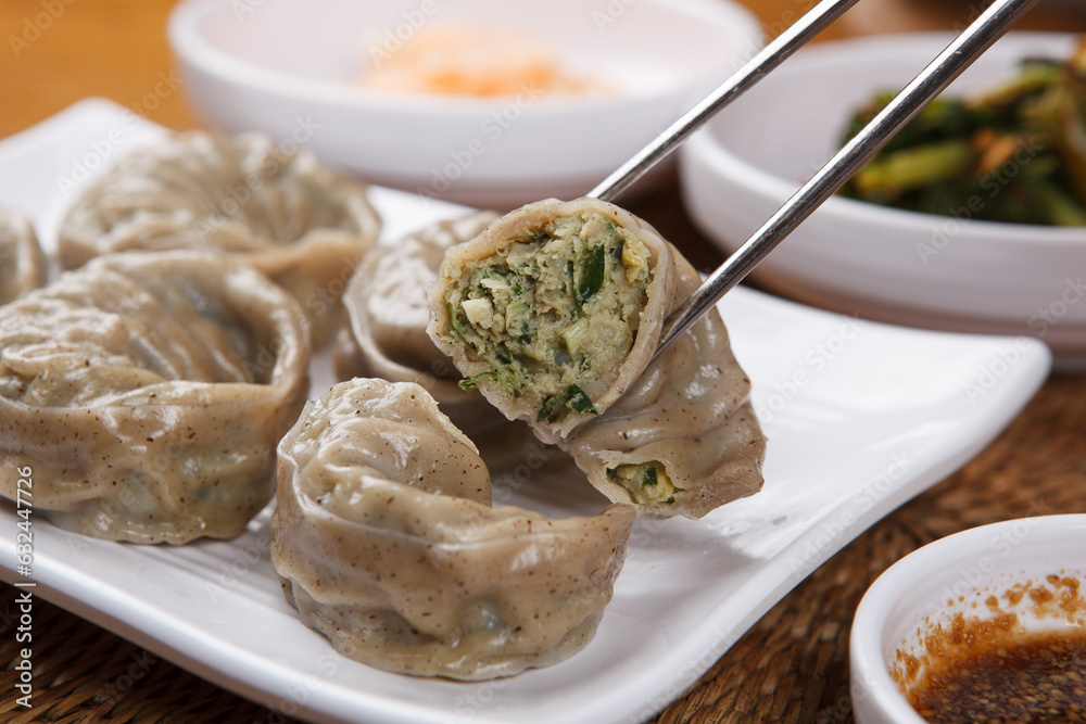 korean style dumpling