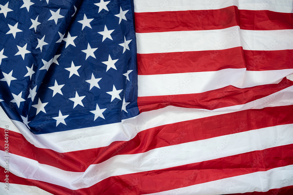 Obraz premium Natioinal flag United States of America as background