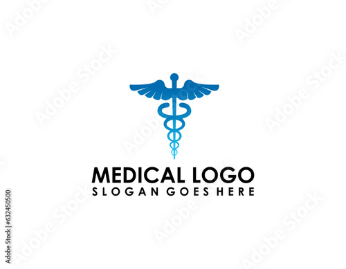 Medical Care Logo Design Vector