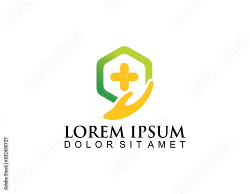 Medical Care Logo Design Vector
