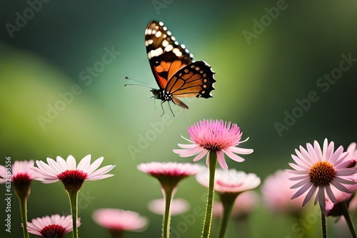 butterfly on flower