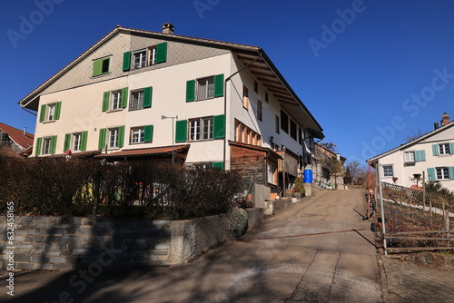 Blick auf die Gemeinde Seegräben im Kanton Zürich in der Schweiz  © Pixel62