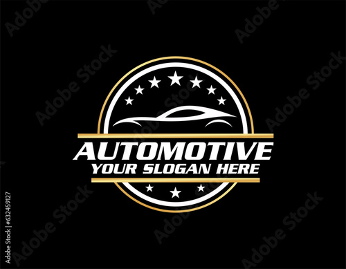 sport car logo template, Perfect logo for business related to automotive industry