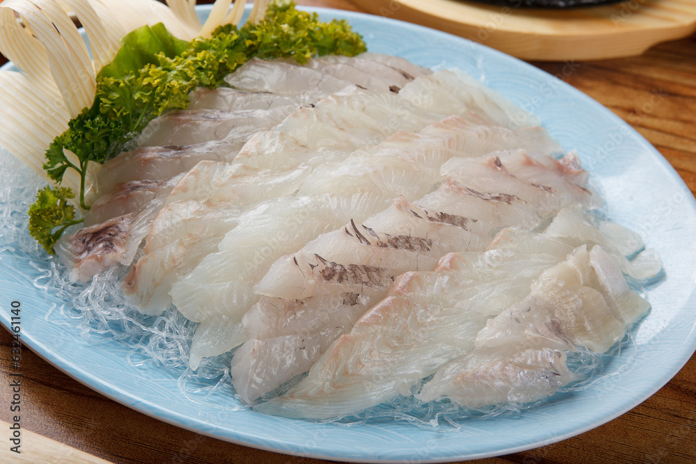 korean style raw fish
