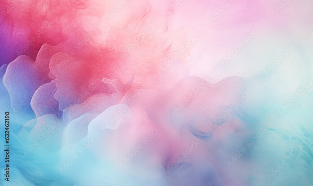 abstract watercolor background, pattern, texture, blue pink colors