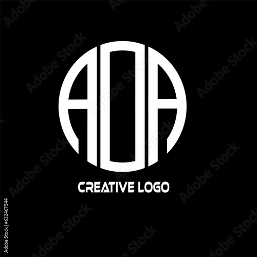 Free Download logo for company AOA Abstract Letters Logo Monogram  - GFXLoad