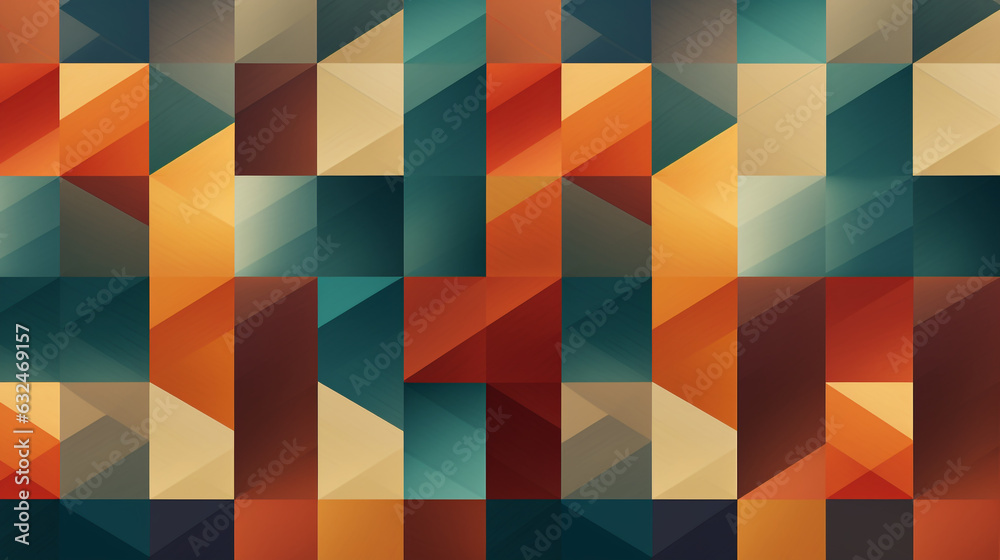 abstract geometric background with a seamless pattern
