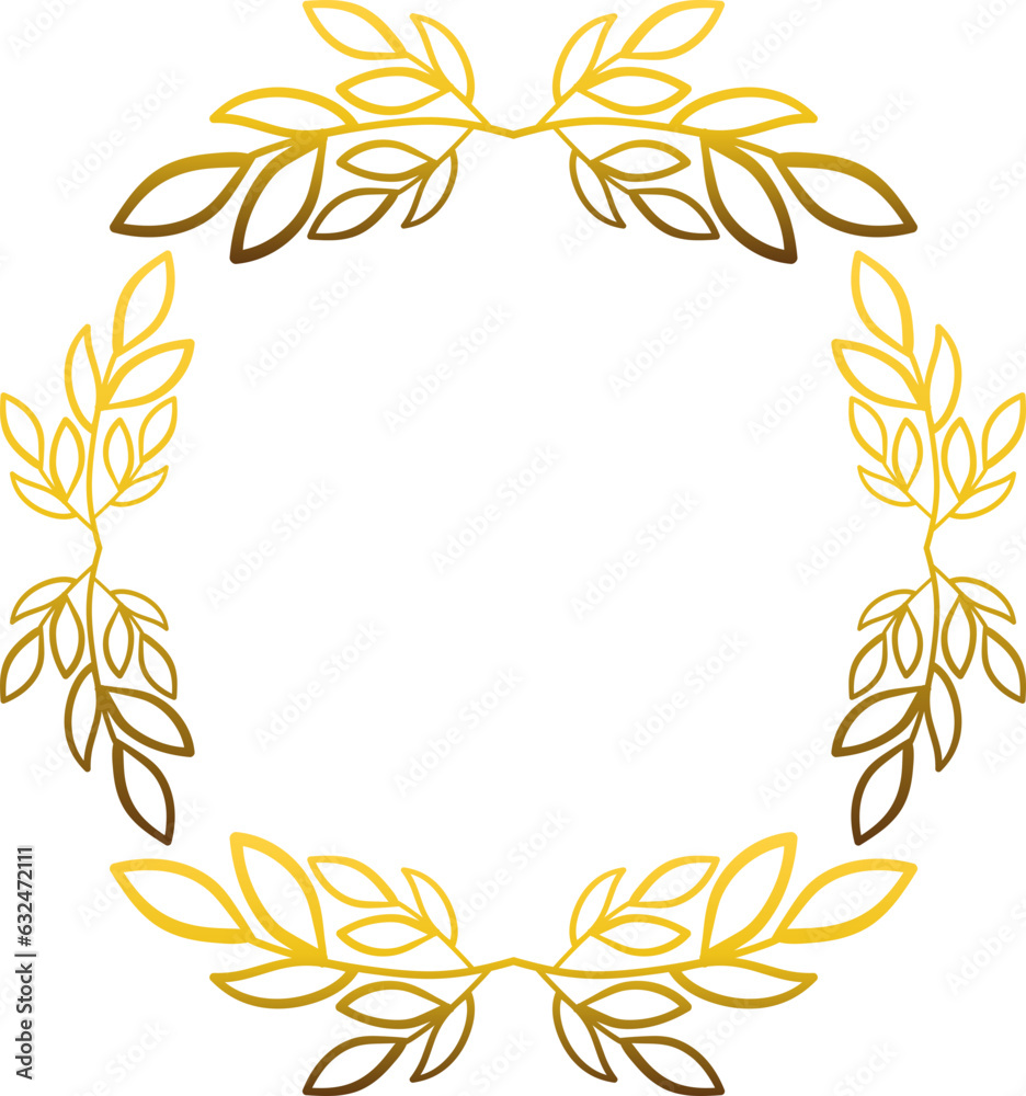 luxury gold floral ornament luxury gold floral ornament