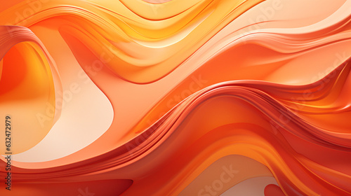 simple beautiful background, flowing energy, minimalistic, shades of orange