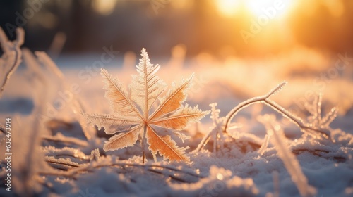Epic Photography Shot of Winter Background with Natural Lighting. Generative Ai © CYBERUSS