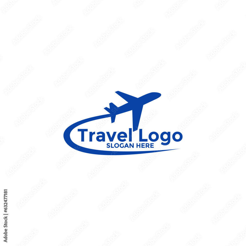 Travel logo icon vector, Simple Travel Agency logo template