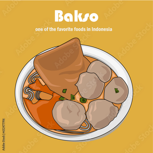 illustration of a plate with food and drinks