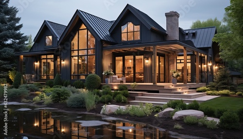 Foto Luxury modern farmhouse